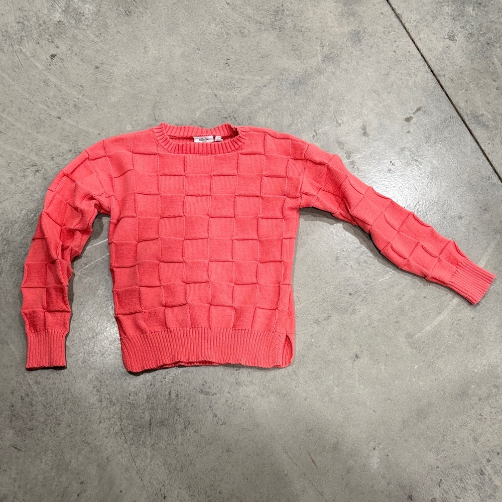 Kids Pink Sweater from the Buckle